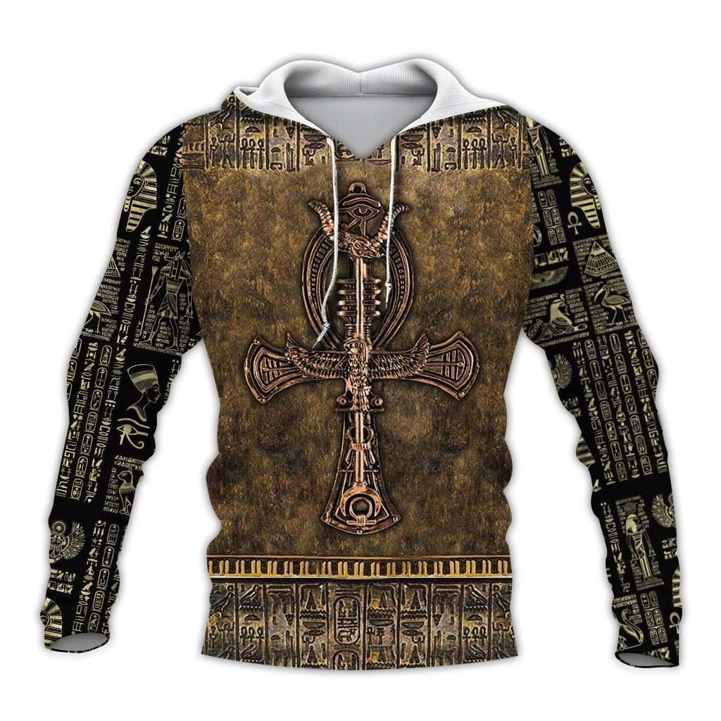 Collection Ancient Egypt Ankh Key Of Life – 3D Hoodie