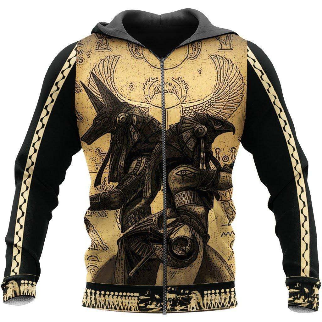 Collection Anubis Ancient Egypt Art – 3D Hoodie