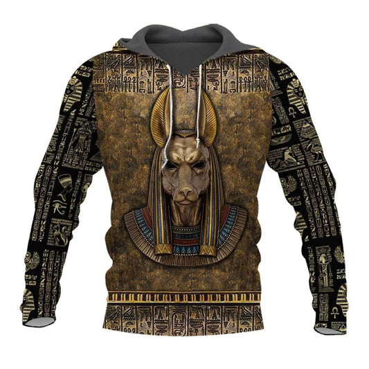 Collection Anubis Ancient Egypt Art – 3D Hoodie