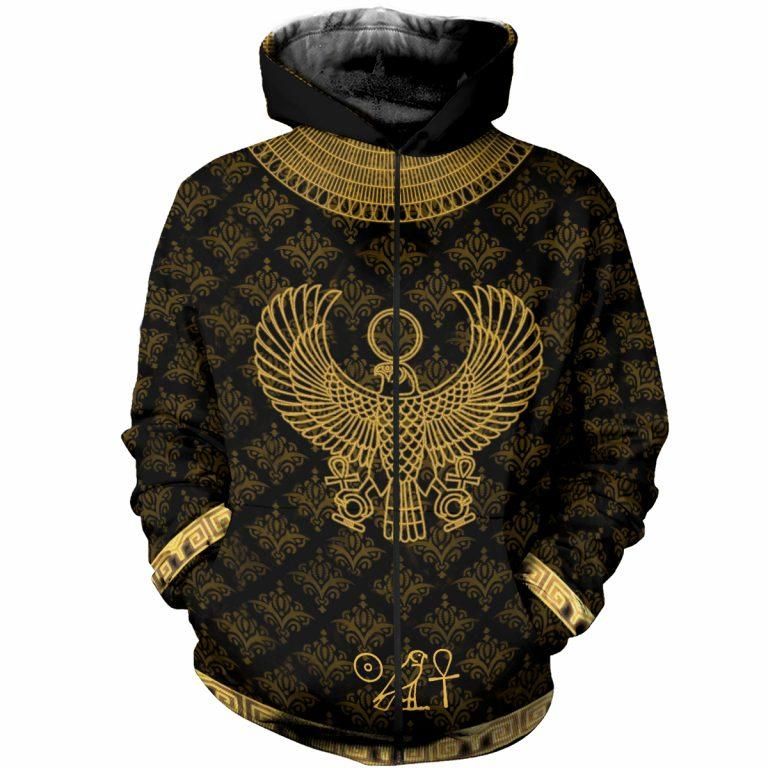 Collection Egyptian Horus God Art – 3D Hoodie