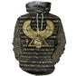 Collection Eye Of Horus And Hieroglyphs Art – 3D Hoodie