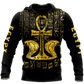 Collection Ancient Egypt Ankh Art – 3D Hoodie
