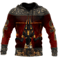 Collection Ancient Egypt Anubis Art – 3D Hoodie