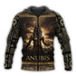 Collection Ancient Egypt Anubis Art – 3D Hoodie