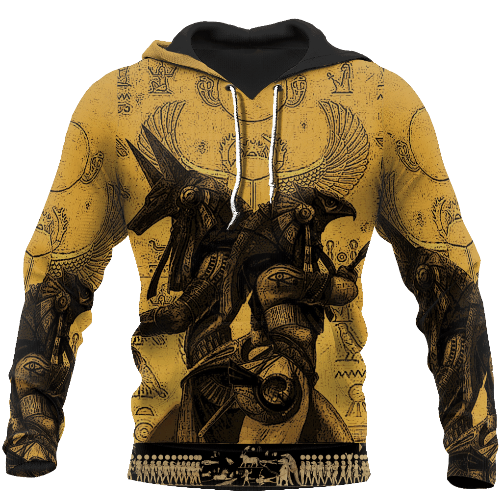 Collection Ancient Egypt Anubis Art – 3D Hoodie