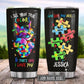 Autism Awareness I See Your True Colors Personalized 20 Oz Tumbler