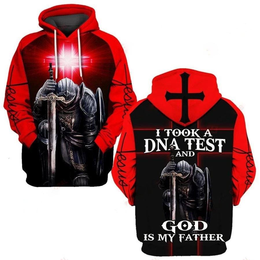 Faith And God Quote Christian Graphic – 3D Hoodie
