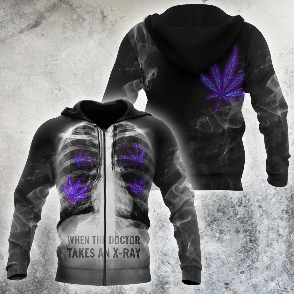 Collection Doctor X Ray Hippie Passion Art – 3D Hoodie