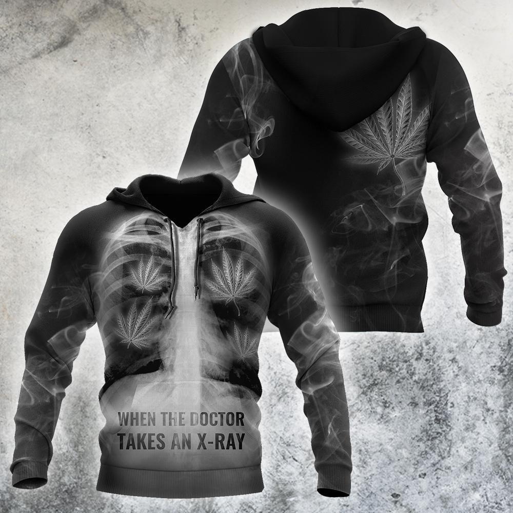 Collection Doctor X Ray Hippie Passion Art – 3D Hoodie