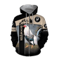 Premium Rooster Art 4 - 3D Hoodie