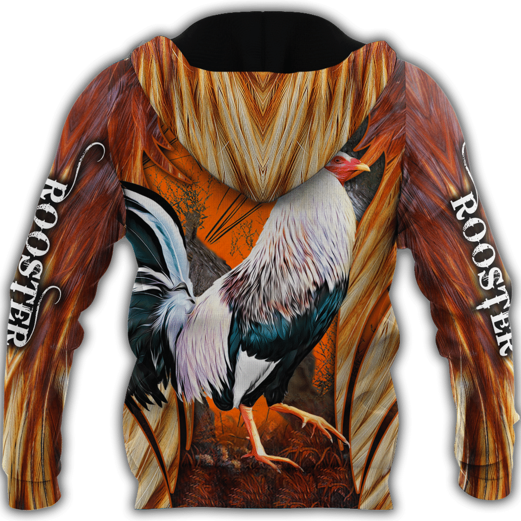 Premium Rooster Art 6 - 3D Hoodie