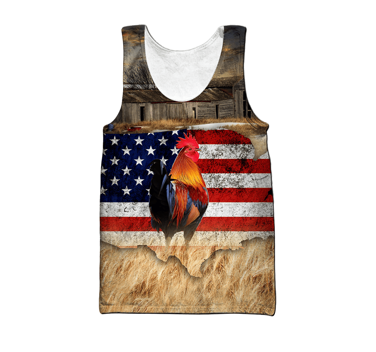 Hoodie Premium Rooster 3D All Over Printed Unisex Shirts -Owls Matrix