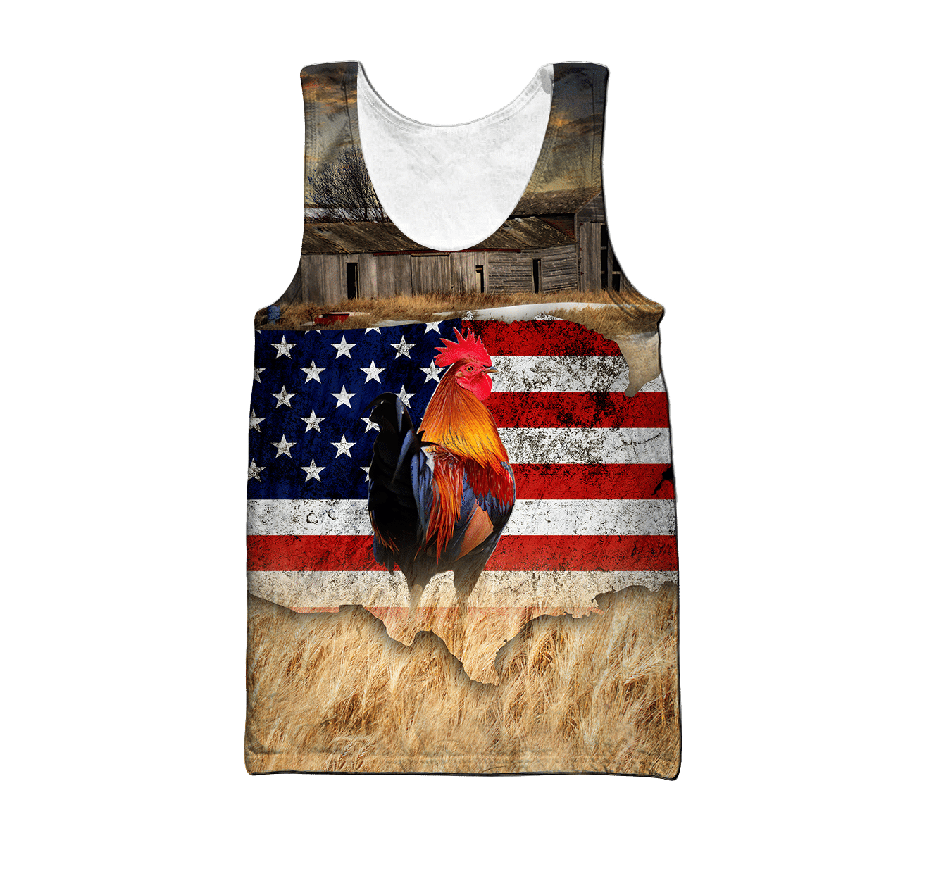 Hoodie Premium Rooster 3D All Over Printed Unisex Shirts -Owls Matrix