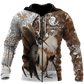 Premium Rooster Art - 3D Hoodie