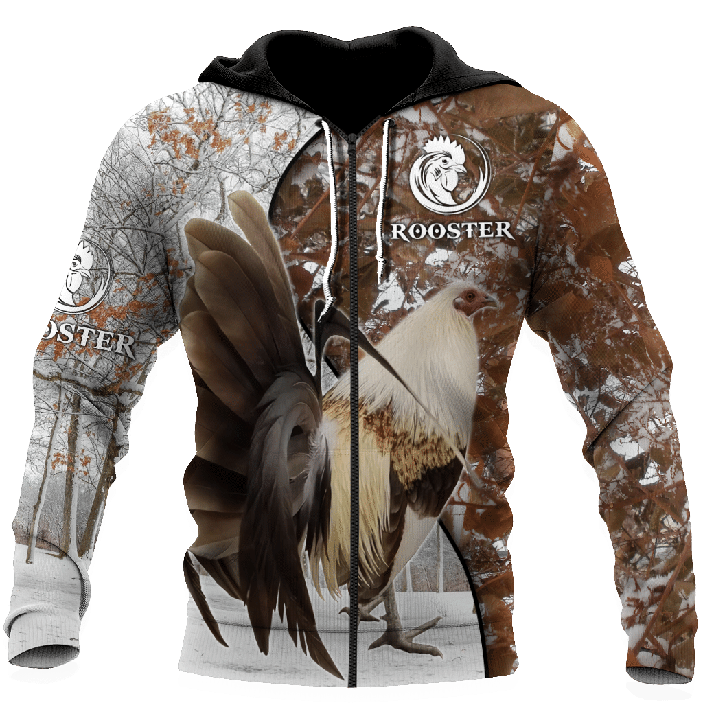 Premium Rooster Art - 3D Hoodie
