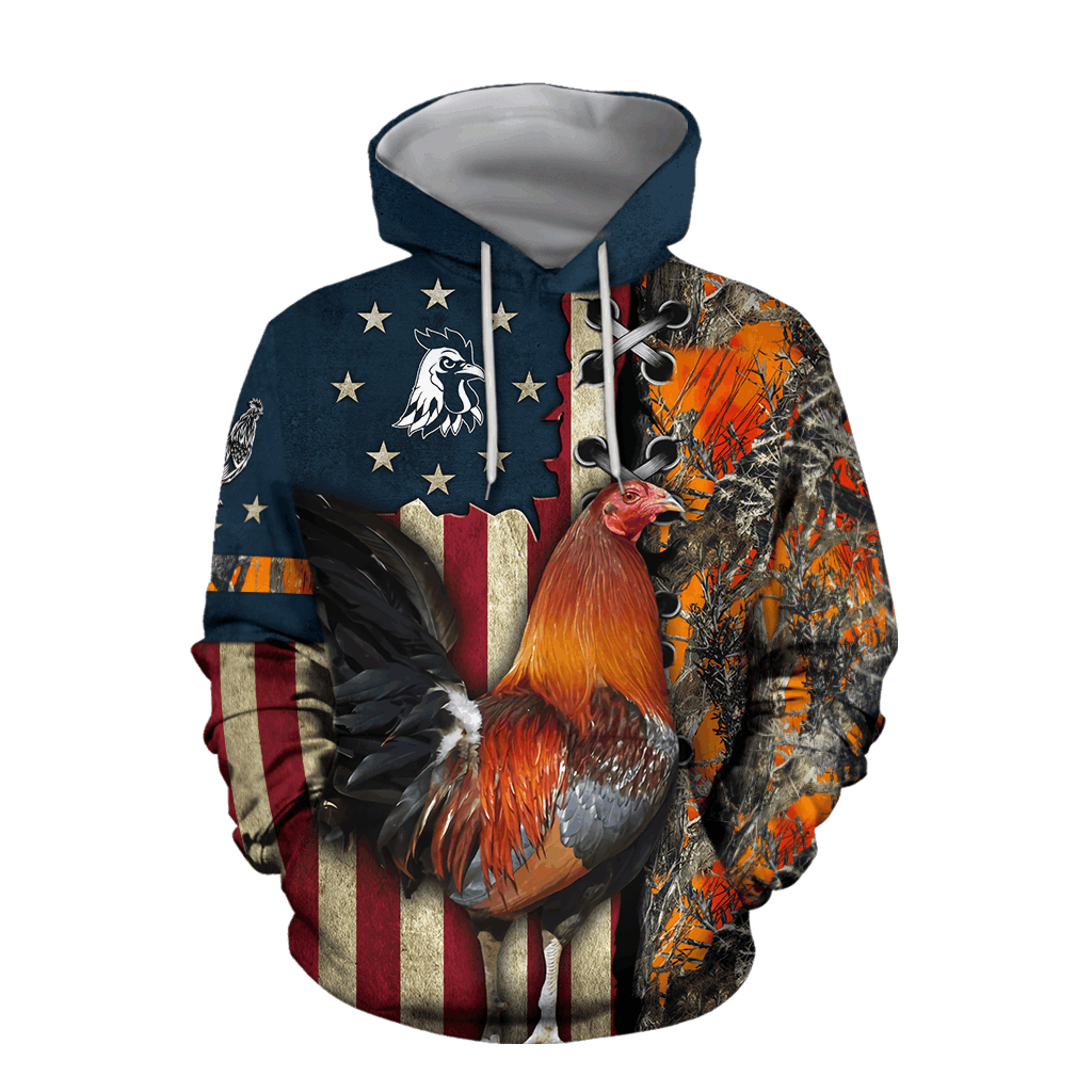 Premium Rooster Art 13 - 3D Hoodie