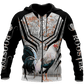 Premium Rooster Art – 3D Hoodie