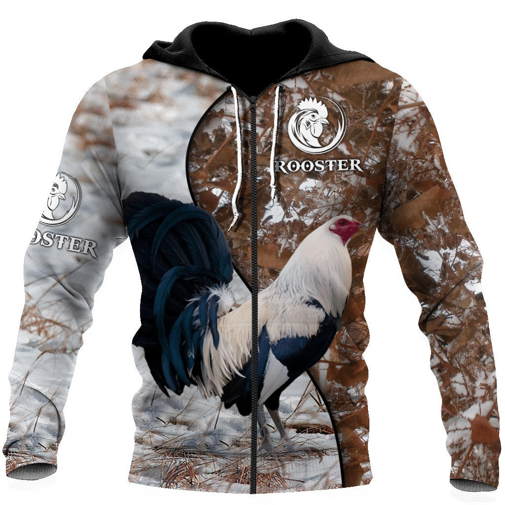 Premium Rooster Art 2 - 3D Hoodie