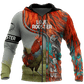 Premium Rooster Art 5 - 3D Hoodie