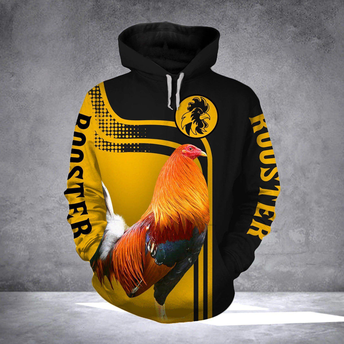 Premium Rooster Art 2 - 3D Hoodie