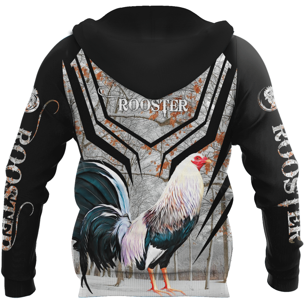 Premium Rooster Art - 3D Hoodie
