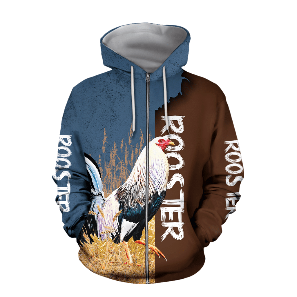 Premium Rooster Art 8 – 3D Hoodie