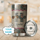 Autism Mandala Pattern Personalized 20 Oz Tumbler