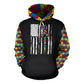 Collection American Flag Autism Awareness – 3D Hoodie