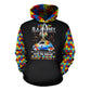 Collection Autism Journey Quote Design – 3D Hoodie