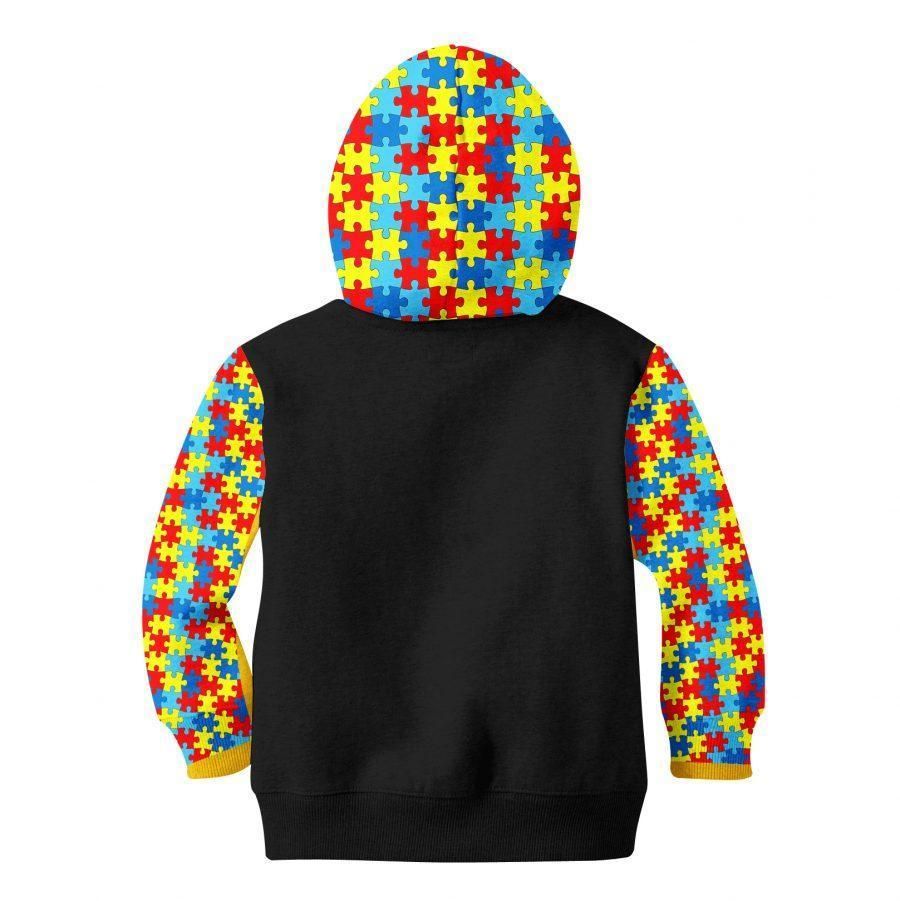 Collection Autism Flag Awareness Design – 3D Hoodie