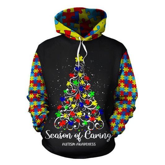 Collection Autism True Color Design – 3D Hoodie