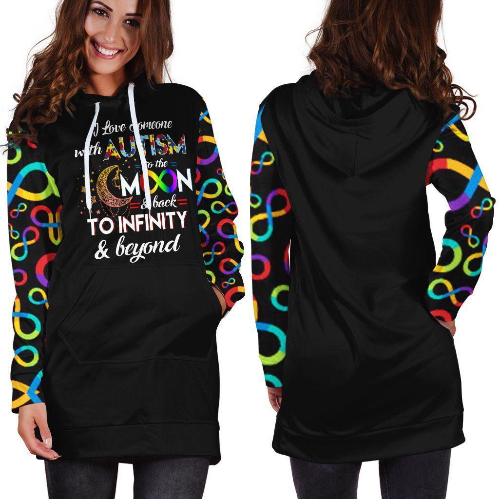 Collection Autism Infinity Symbol Design – 3D Hoodie