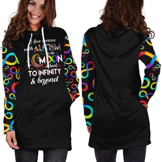 Collection Autism Infinity Symbol Design – 3D Hoodie