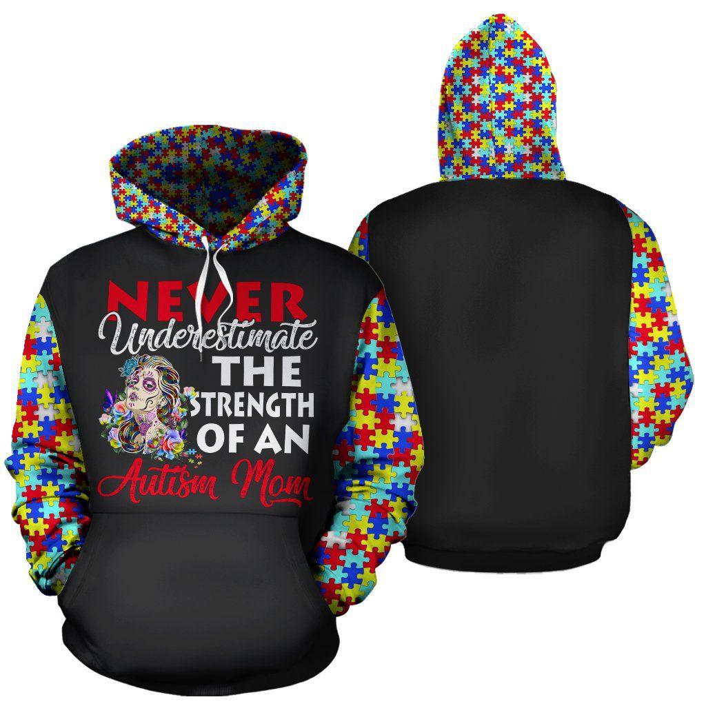 Collection Autism Ribbon Design – 3D Hoodie