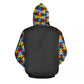 Collection Grandma Autism Never Gives Up – 3D Hoodie