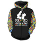 Collection Proud Autism Dad – 3D Hoodie