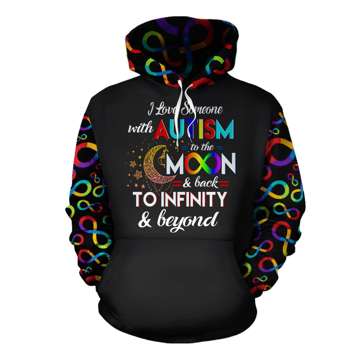 Collection Love Someone With Autism Infinity – 3D Hoodie