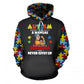 Collection Grandma Autism Never Gives Up – 3D Hoodie