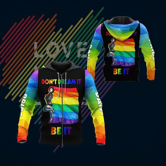 Collection Motivational Pride Design – 3D Hoodie