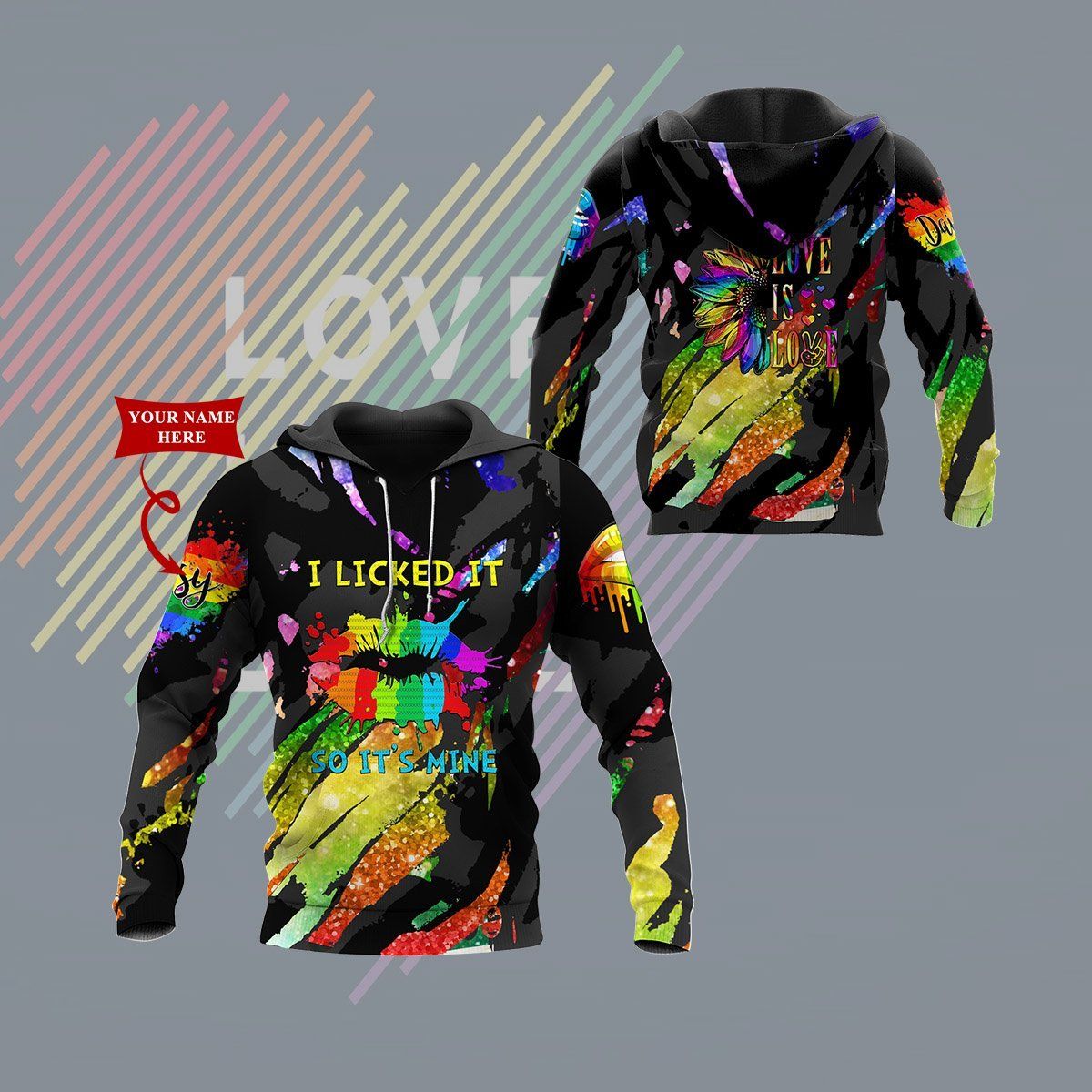 Collection Custom Pride Design Ver 4 – 3D Hoodie