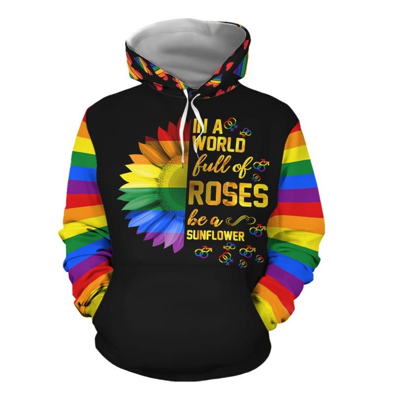 Collection Sunflower Pride Quote – 3D Hoodie