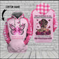 Cancer Awareness They Whispered To Her Quote – 3D Hoodie