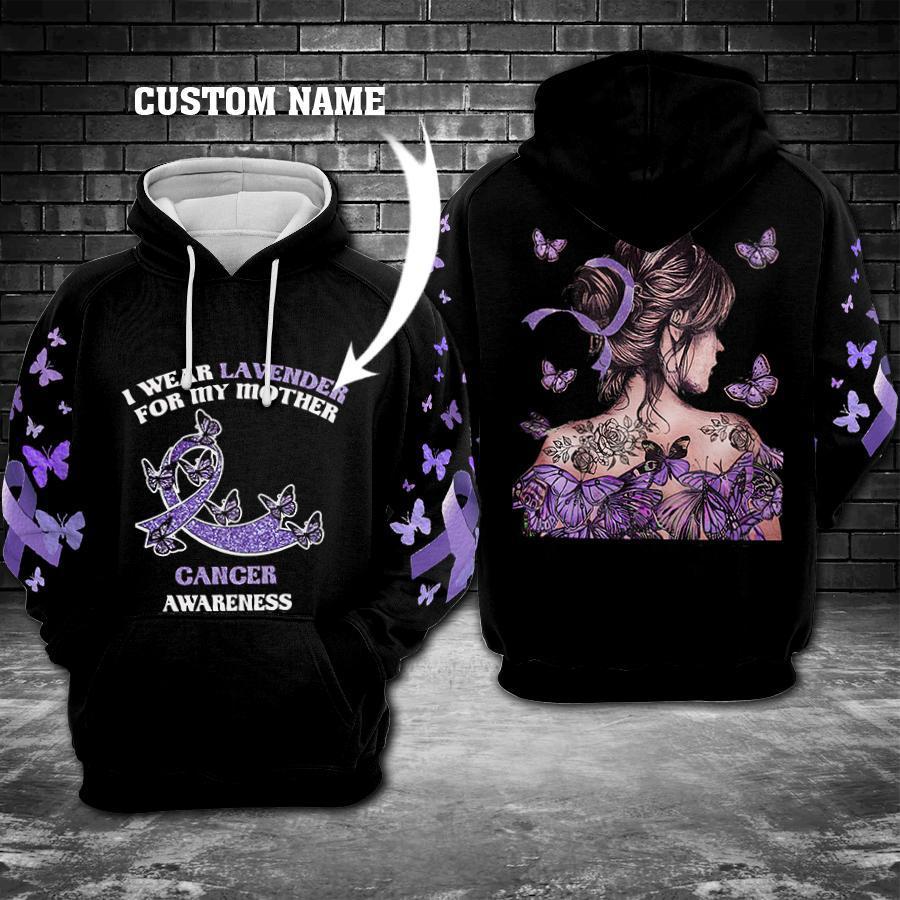 Cancer Awareness 3D Custom Art – 3D Hoodie