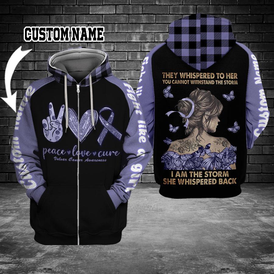 Awareness They Whispered To Her Quote – 3D Hoodie