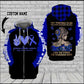 Ataxia Awareness They Whispered To Her Quote – 3D Hoodie