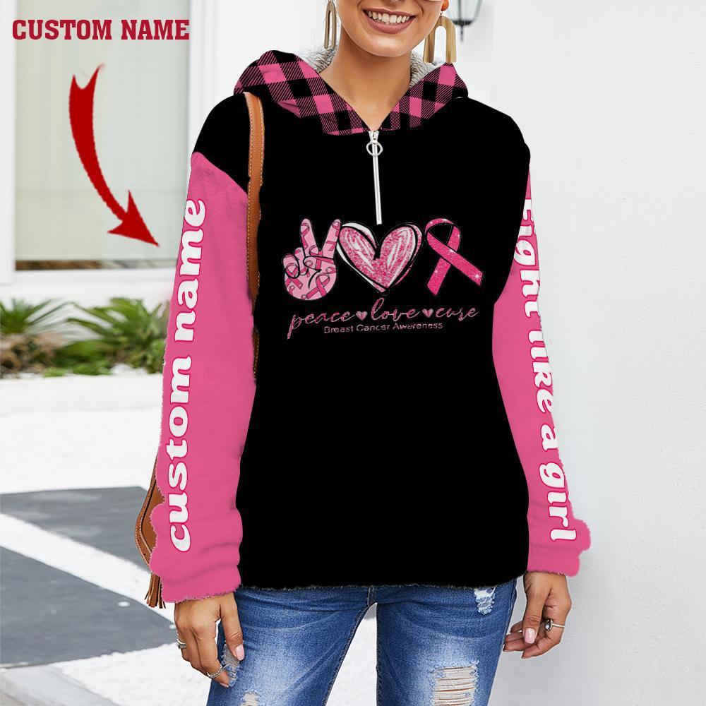 Breast Cancer They Whispered To Her – 3D Hoodie