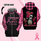 Fight Breast Cancer Giving Up Is Not An Option Personalized – 3D Hoodie