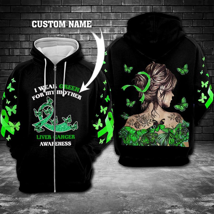 Liver Cancer Awareness Custom – 3D Hoodie
