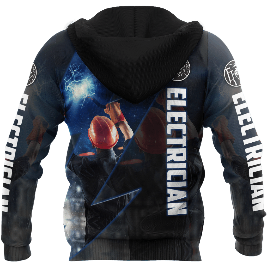 Electrician All Over Print Workwear Graphic – 3D Hoodie