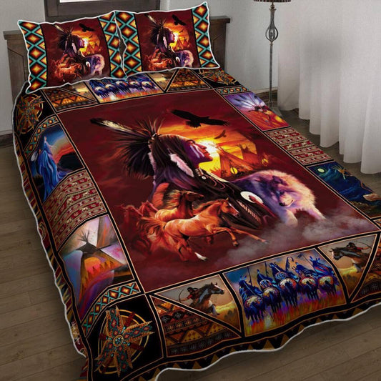 Native American Peace Bedding Cover For Southwestern Bedroom Decor